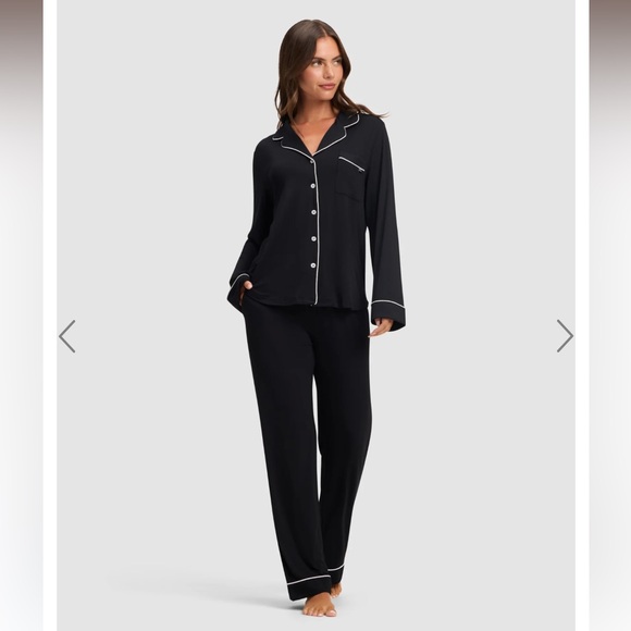 cozy earth Other - Cozy Earth Bamboo Pajama Set Black Size Small NWT Luxury Soft Loungewear